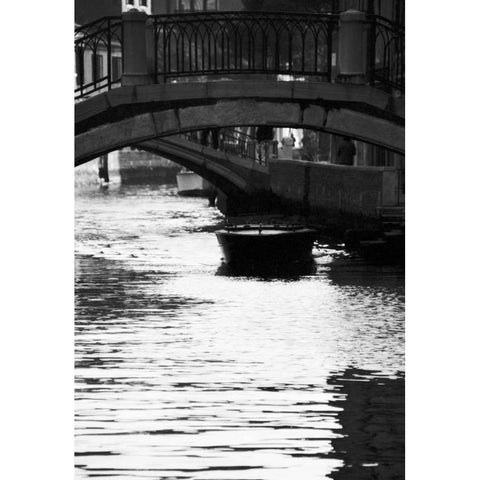 Venice 62 White Modern Wood Framed Art Print by Grey, Jace