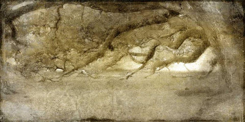 Evergreen Dawn Black Ornate Wood Framed Art Print with Double Matting by Allen, Kimberly