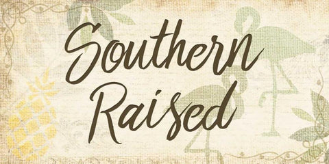 Southern Charm 6 White Modern Wood Framed Art Print with Double Matting by Allen, Kimberly