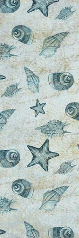Under The Sea White Modern Wood Framed Art Print with Double Matting by Allen, Kimberly