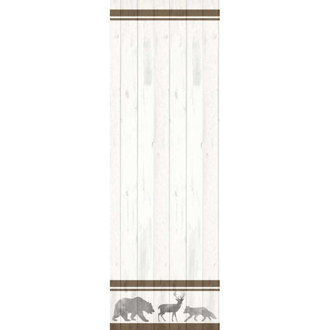 Into the Woods Black Modern Wood Framed Art Print with Double Matting by Allen, Kimberly