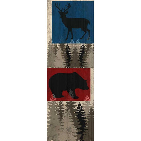 Forest Day White Modern Wood Framed Art Print by Allen, Kimberly