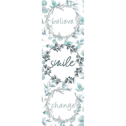Change 5 Gold Ornate Wood Framed Art Print with Double Matting by Kimberly, Allen