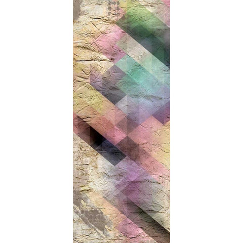 Color Code A Black Modern Wood Framed Art Print with Double Matting by Allen, Kimberly