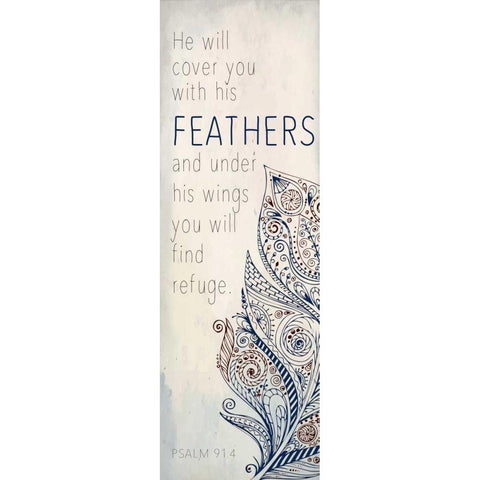 He Will Gold Ornate Wood Framed Art Print with Double Matting by Allen, Kimberly