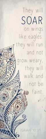 They Will Black Ornate Wood Framed Art Print with Double Matting by Allen, Kimberly