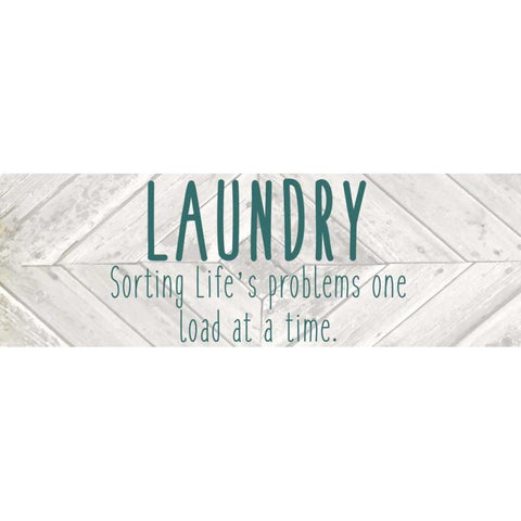 Laundry Sorting Gold Ornate Wood Framed Art Print with Double Matting by Allen, Kimberly