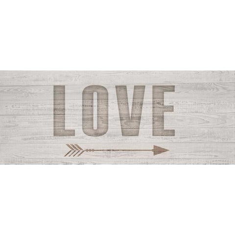 Carved Love Gold Ornate Wood Framed Art Print with Double Matting by Allen, Kimberly