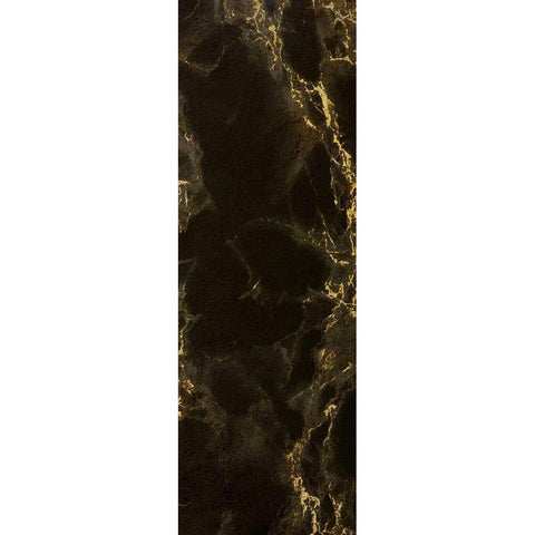 Black Gold 1 Gold Ornate Wood Framed Art Print with Double Matting by Kimberly, Allen