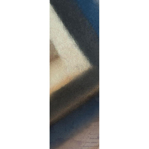 Colbalt Corner A Black Modern Wood Framed Art Print with Double Matting by Kimberly, Allen