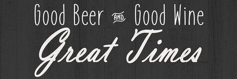 Great Time White Modern Wood Framed Art Print with Double Matting by Kimberly, Allen