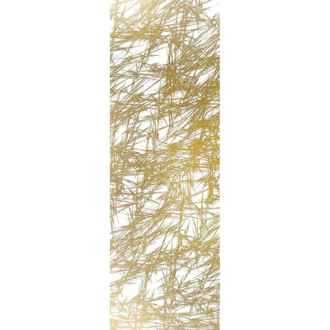 Cross Hatched 1 White Modern Wood Framed Art Print by Kimberly, Allen