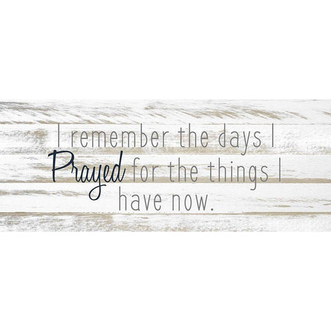 Prayed Black Modern Wood Framed Art Print with Double Matting by Kimberly, Allen