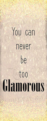 Glamour Panel Black Ornate Wood Framed Art Print with Double Matting by Kimberly, Allen
