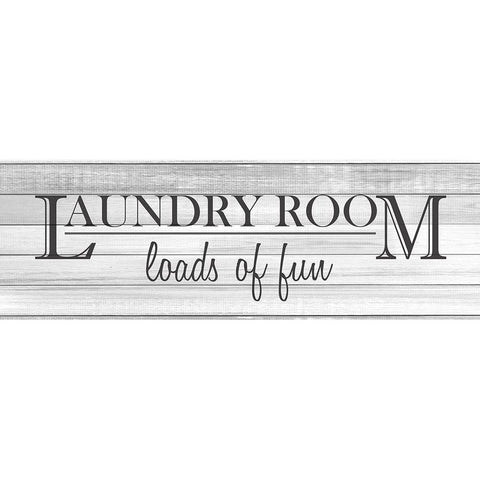 Loads of Fun Black Modern Wood Framed Art Print by Kimberly, Allen
