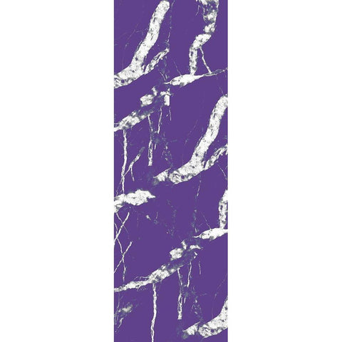 Violet Streams 2 White Modern Wood Framed Art Print by Kimberly, Allen