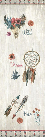 Wild Dream Free Black Ornate Wood Framed Art Print with Double Matting by Kimberly, Allen