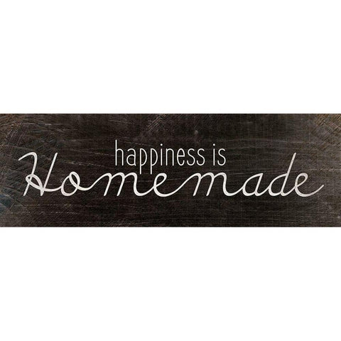 Happiness is Homemade Gold Ornate Wood Framed Art Print with Double Matting by Kimberly, Allen