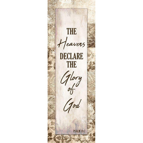 The Heavens Black Modern Wood Framed Art Print by Kimberly, Allen
