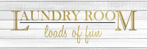 Loads of Fun v5 Black Ornate Wood Framed Art Print with Double Matting by Kimberly, Allen