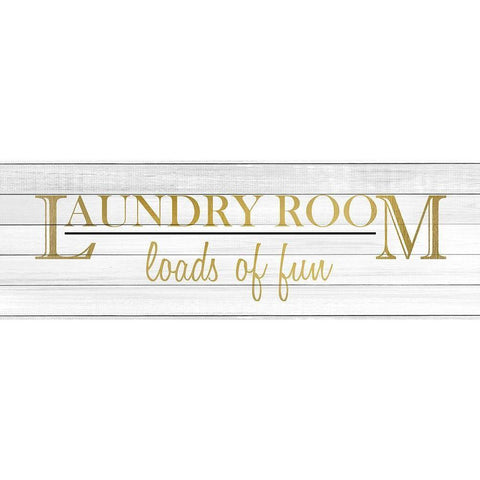 Loads of Fun v5 Gold Ornate Wood Framed Art Print with Double Matting by Kimberly, Allen