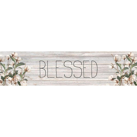 Cotton Days 9 Gold Ornate Wood Framed Art Print with Double Matting by Kimberly, Allen