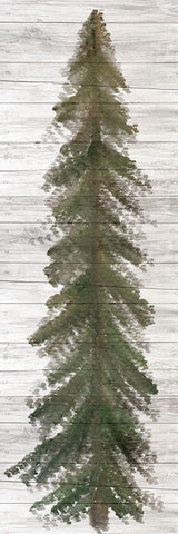 Farmhouse Christmas 9 v2 White Modern Wood Framed Art Print with Double Matting by Kimberly, Allen