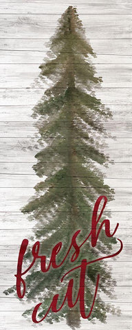 Farmhouse Christmas 9 White Modern Wood Framed Art Print with Double Matting by Kimberly, Allen