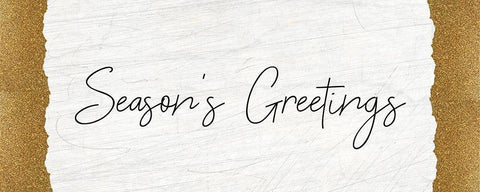Christmas Luxe 10 White Modern Wood Framed Art Print with Double Matting by Kimberly, Allen