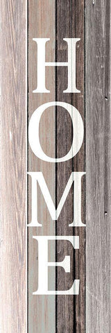 Home Panel Black Ornate Wood Framed Art Print with Double Matting by Kimberly, Allen