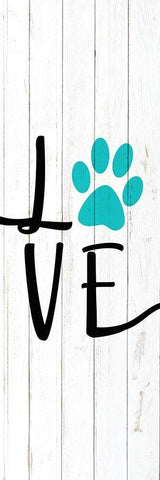 Must Love 2 Black Ornate Wood Framed Art Print with Double Matting by Kimberly, Allen