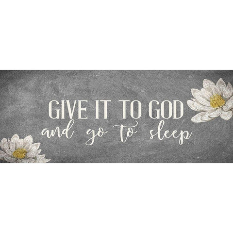 Give It 2 Gold Ornate Wood Framed Art Print with Double Matting by Allen, Kimberly