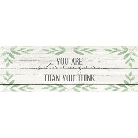 You Are White Modern Wood Framed Art Print by Allen, Kimberly