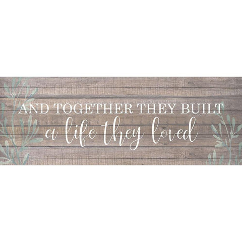 Together Gold Ornate Wood Framed Art Print with Double Matting by Allen, Kimberly