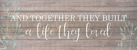 Together Black Ornate Wood Framed Art Print with Double Matting by Allen, Kimberly