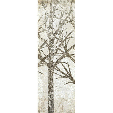 Morning Woods 2 White Modern Wood Framed Art Print by Allen, Kimberly