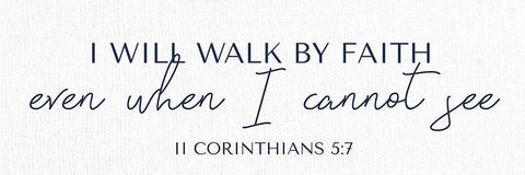 I Will Walk Black Ornate Wood Framed Art Print with Double Matting by Allen, Kimberly