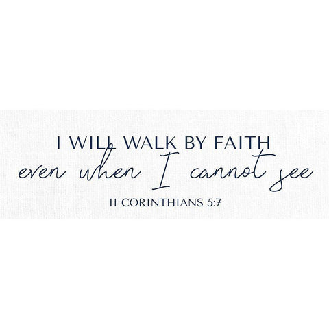 I Will Walk Gold Ornate Wood Framed Art Print with Double Matting by Allen, Kimberly