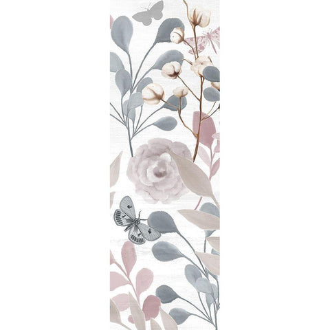 Wildflower Hope Panel A Gold Ornate Wood Framed Art Print with Double Matting by Allen, Kimberly