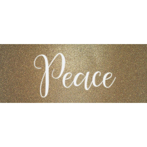 Peace Noel 1 Black Modern Wood Framed Art Print by Allen, Kimberly