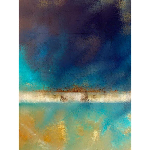 Off The Coast Black Modern Wood Framed Art Print by Allen, Kimberly