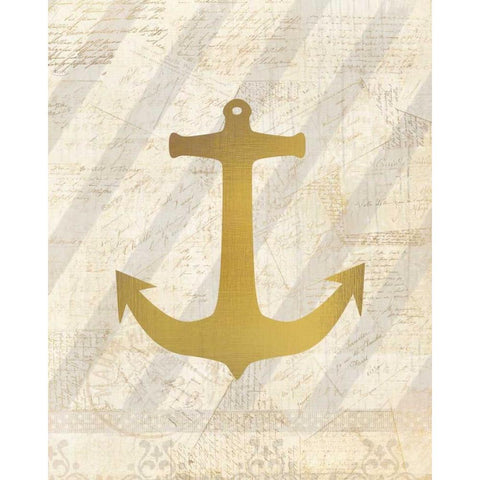 On The Coast 1 Gold Ornate Wood Framed Art Print with Double Matting by Allen, Kimberly