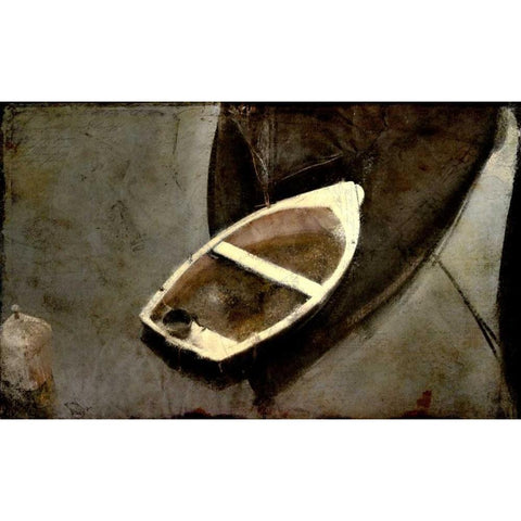 Reflection Gold Ornate Wood Framed Art Print with Double Matting by Allen, Kimberly