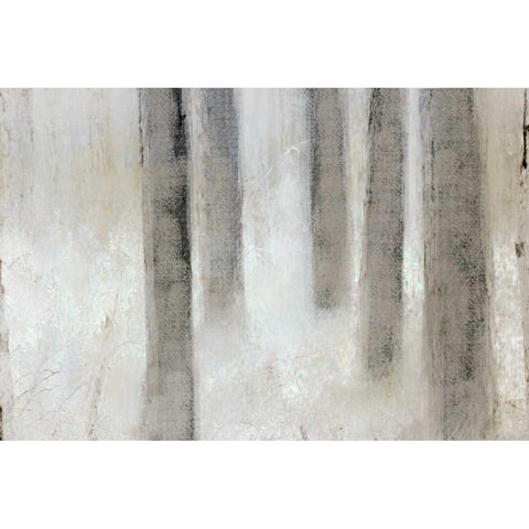 Trunks Black Modern Wood Framed Art Print by Allen, Kimberly