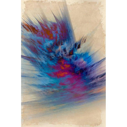 Crash White Modern Wood Framed Art Print by Allen, Kimberly
