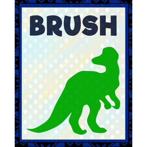 Brush White Modern Wood Framed Art Print by Allen, Kimberly