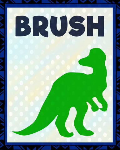 Brush Black Ornate Wood Framed Art Print with Double Matting by Allen, Kimberly