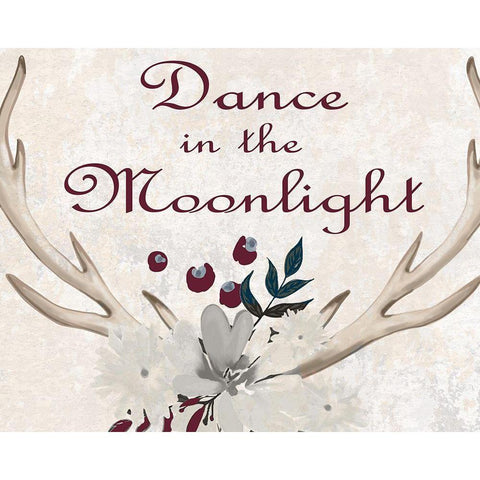 Dance White Modern Wood Framed Art Print by Kimberly, Allen