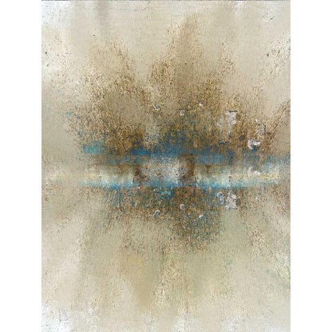 Burst 1 Black Modern Wood Framed Art Print by Allen, Kimberly