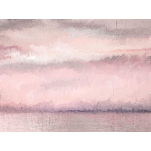 Blush Sky Gold Ornate Wood Framed Art Print with Double Matting by Kimberly, Allen